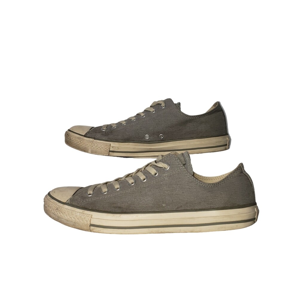 CONVERSE Chuck Taylor All Star Low Sneakers Ox Gray Men's Size 11 - Picture 3 of 9